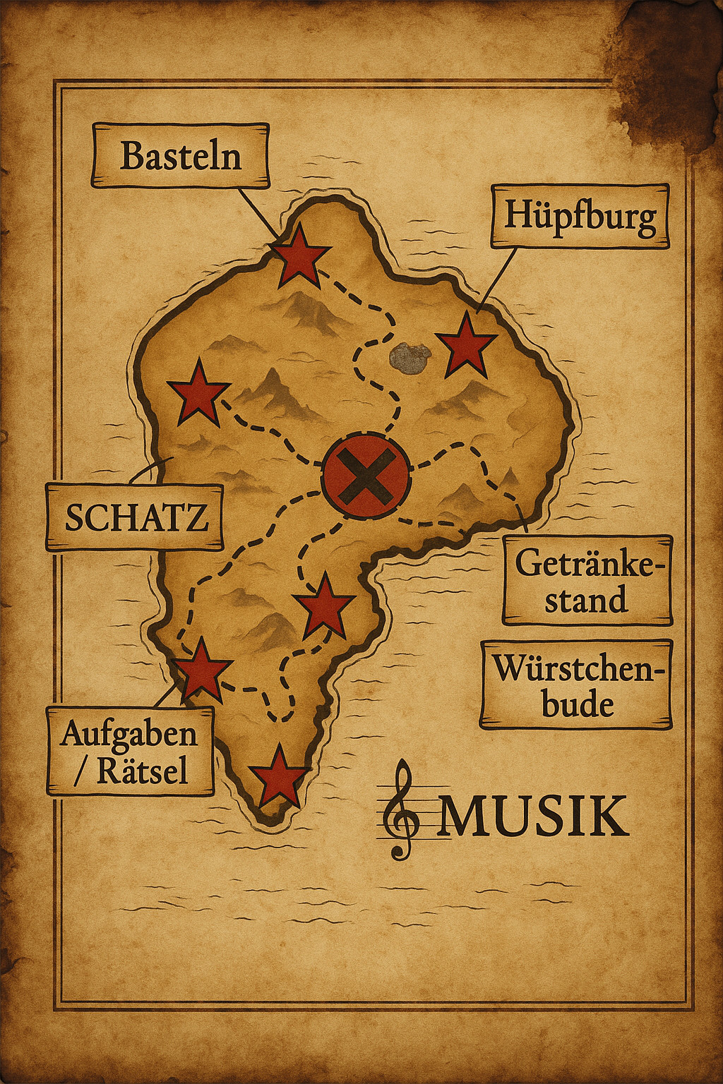 Schatzsuche